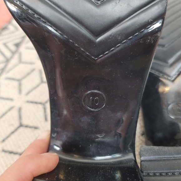 Urban Outfitters  UO Gina Platform Slide Sandals in Black, sz 10 - Picture 12 of 13